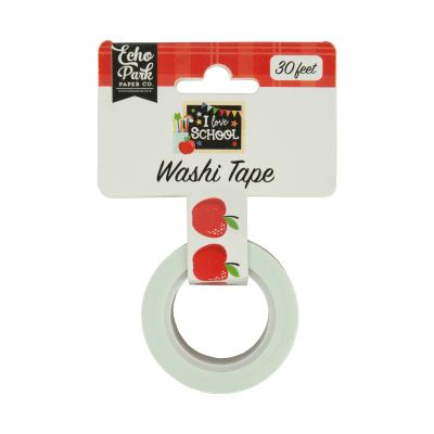 Echo Park I Love School Washi Tape - Apples